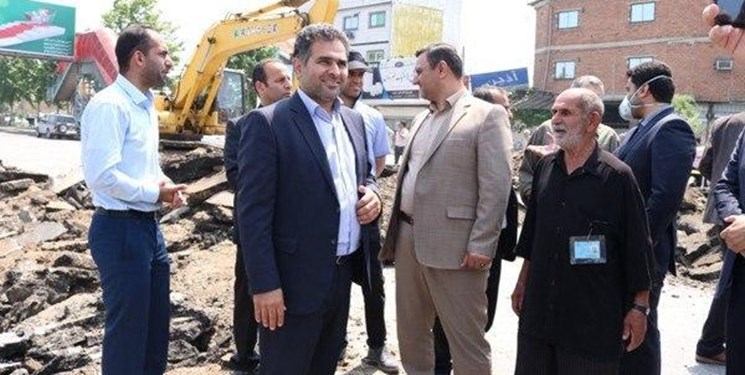 آغاز عملیات حفاری زیرگذر مسجدرسول در قائم‌شهر
