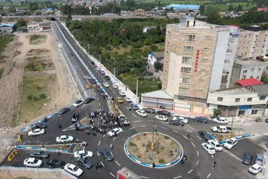 افتتاح بلوار جدید در آمل/پروژه های عمرانی شتاب می گیرد