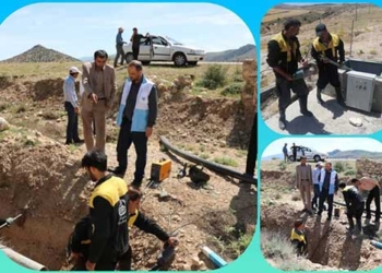 بهره‌برداری از پروژه آبرسانی به ساکنان روستای کردمیر