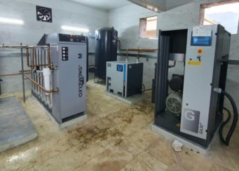نصب دستگاه اکسیژن‌ساز در بیمارستان شهدای زیراب سوادکوه
