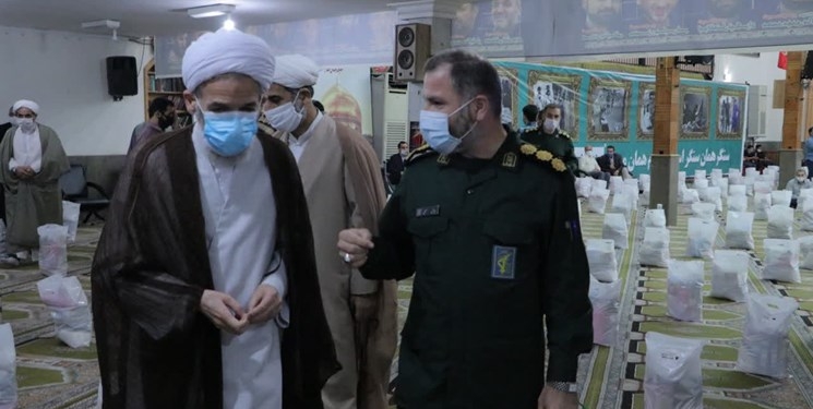 برگزاری رزمایش کمک مومنانه در ساری
