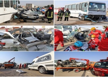 کاهش ۴۲ درصدی تصادفات منجر به فوت در جاده های مازندران