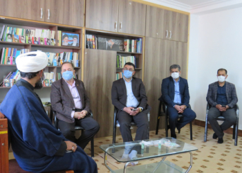 دیدار مدیر کل بهزیستی مازندران با امام جمعه شهر کیاسر