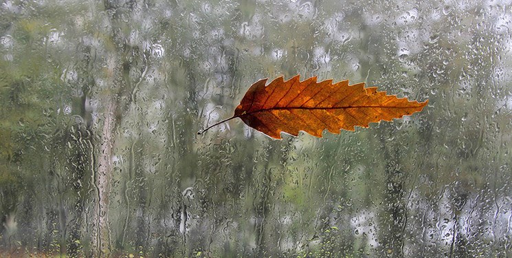 باران پاییزی در راه مازندران