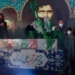 دمام زنی در آیین وداع با شهید «علی عابدینی»