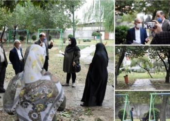 جای خالی آسایش در پارک ها وبوستان های محلی/ چشم مسئولان روشن!