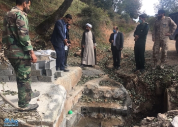 فرمانده سپاه بخش چهاردانگه: در آینده نزدیک مشکل آب شرب روستای سادات‌محله حل می‌شود