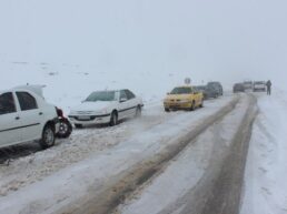 آخرین وضعیت از جاده و محورهای اصلی مازندران/ بارش 50 سانتی‌متری برف در محورهای شمال