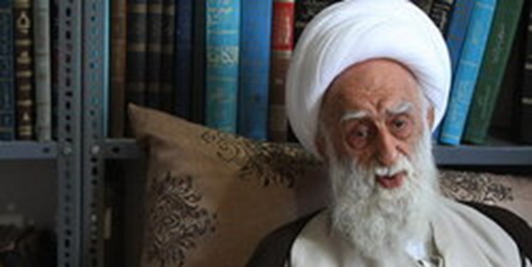 احوالپرسی رئیس دفتر مقام معظم رهبری از آیت‌الله نظری خادم‌الشریعه