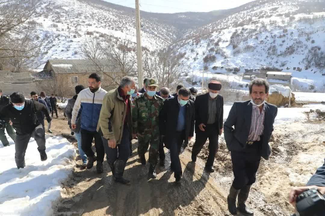 گزارش تصویری از دیدار استاندار مازندران با مردم روستای سنور