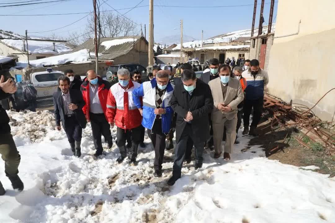 گزارش تصویری از دیدار استاندار مازندران با مردم روستای سنور
