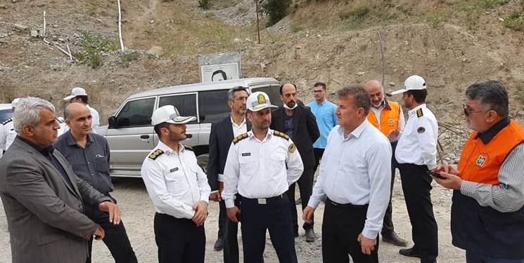 بازگشایی کامل جاده بالادست سد هراز به شرط تأیید ایمنی در وزارت راه