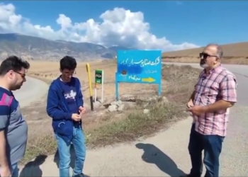 حضور اهالی رسانه ای چهاردانگه در محور حادثه خیز کارخانه سیمان