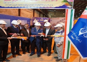 آغاز عملیات اجرایی ساخت نخستین شناور لایروب هاپر بارج کشور در مازندران