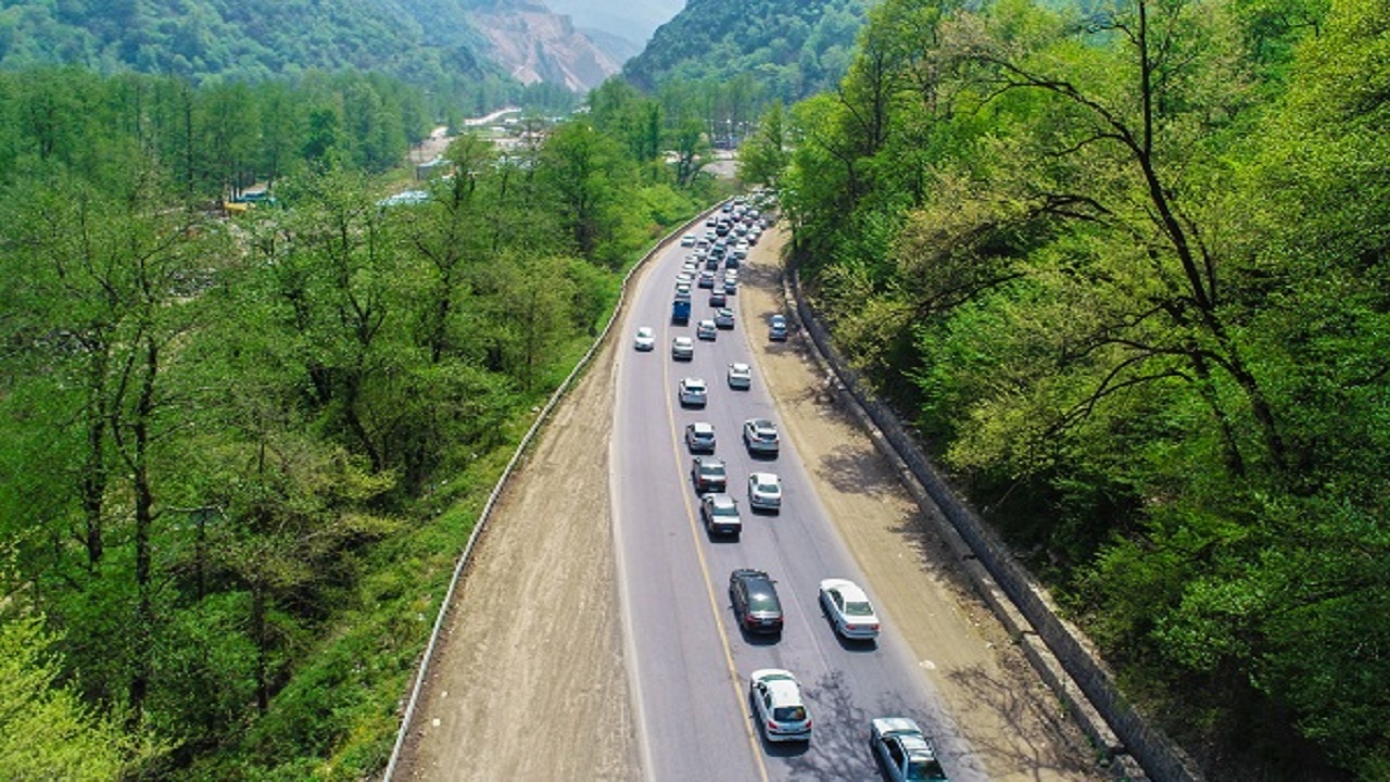 ثبت بیش از ۱۵ میلیون تردد خودرو در جاده‌های مازندران