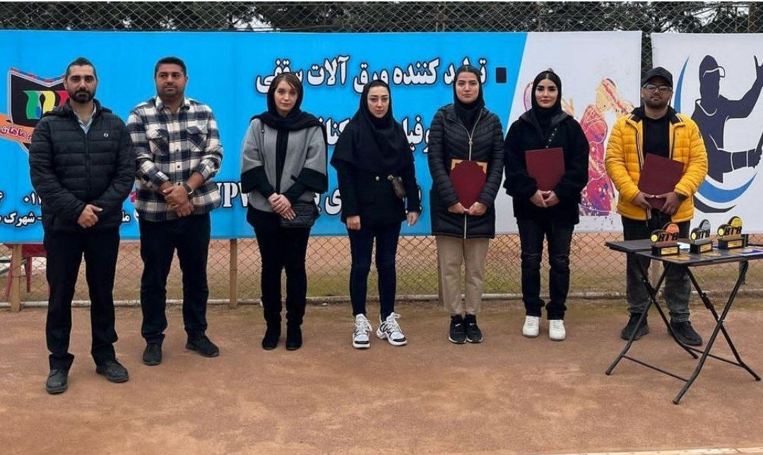 دهستانی فاتح مسابقات جایزه بزرگ تنیس بانوان مازندران
