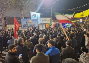 اجتماع مردم مازندران در محکومیت جنایت اسرائیل