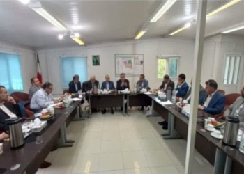 برگزاری جلسه بررسی نحوه تقسیم و توزیع آب در دشت هراز