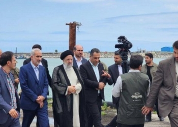 رئیس جمهور از بندر نوشهر بازدید کرد