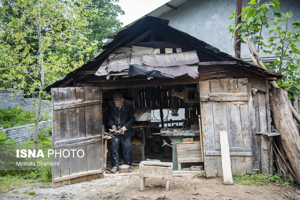 لاک تراشی؛ هنر اصیل مازندرانی