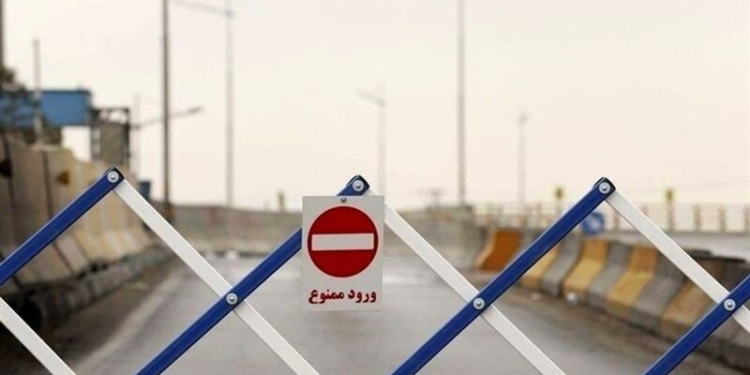 جاده چالوس به علت احتمال وقوع سیلاب مسدود شد