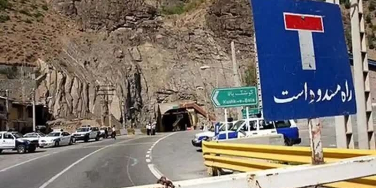 محور کندوان از ساعت ۱۲ تا ۲۰ امروز مسدود است 