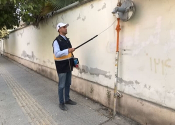 نشت‌یابی بیش از ۶ هزار کیلومتر شبکه توزیع گاز در مازندران