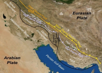 گسل شمال البرز مسبب زمینلرزه ۴ رامسر