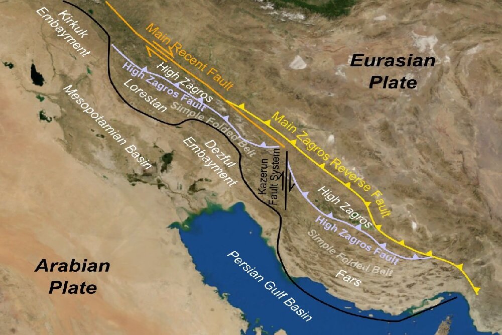 گسل شمال البرز مسبب زمینلرزه ۴ رامسر