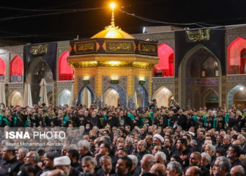 اعزام هیئات مذهبی شهرستان میاندورود به مشهد مقدس در پایان دهه آخر صفر 