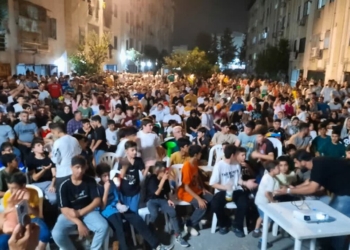 شب زنده‌داری آملی‌ها پس از کسب نشان طلای کاپیتان ساروی در المپیک پاریس