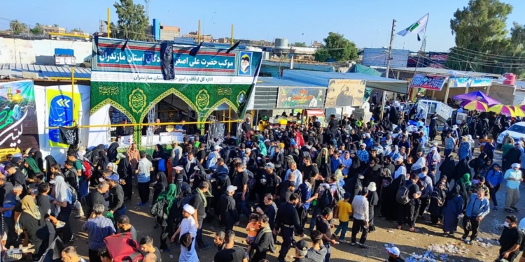 موکب امامزادگان مازندران در شهر سامرا برپا می‌شود