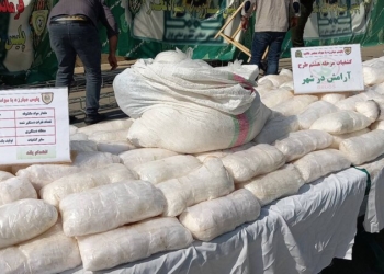 کشف ۳۸۲ کیلو مواد مخدر در مازندران