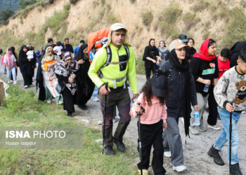 همایش پیاده روی خانوادگی در سوادکوه مازندران
