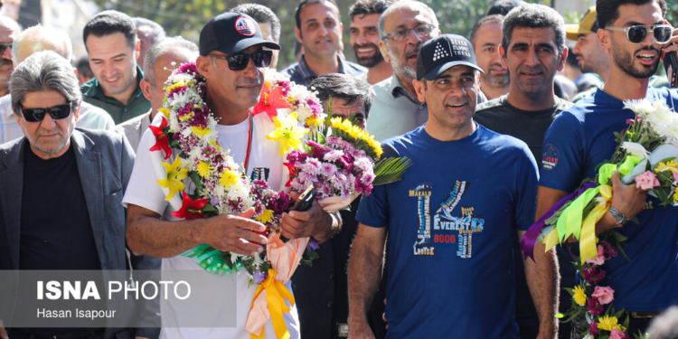 استقبال از رضا پارسا قهرمان صعود قله ماناسلو هیمالیا