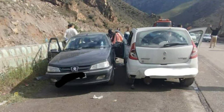تصادف دو خودرو در جاده سوادکوه ۹ مصدوم برجای گذاشت 