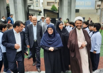 معاون وزیر آموزش و پرورش دو طرح آموزشی را در آمل افتتاح کرد