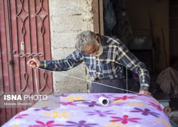ایسنا - حلاجی (تشک‌دوزی) در مازندران