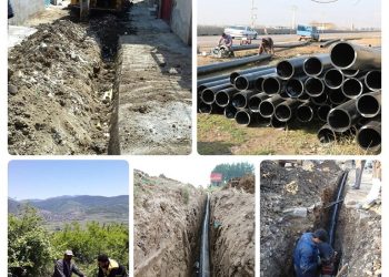  ساری رکورددار عملیات توسعه شبکه آبرسانی در نیمه نخست امسال