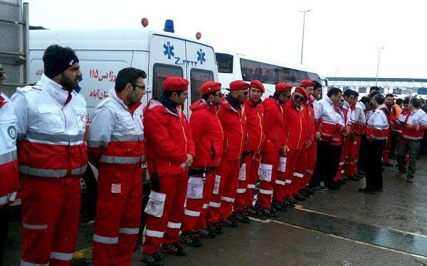 آماده باش نیروهای هلال احمر مازندران در پی وقوع زلزله