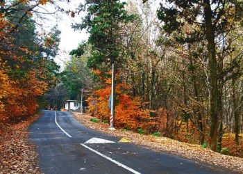 بارش باران و برف در ارتفاعات مازندران