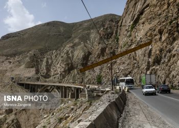 جاده هراز ۳ شب مسدود می‌شود
