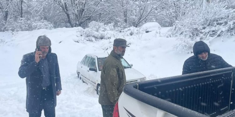 راه ۵۷ روستای بخش کجور بازگشایی شد