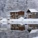 طبیعت برفی دریاچه الندان ساری