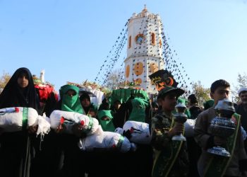 پیکر پاک ۷ شهید گمنام در مازندران تشییع شد