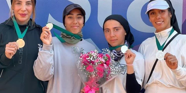 دختران تنیس‌باز مازنی نایب قهرمان ایران شدند
