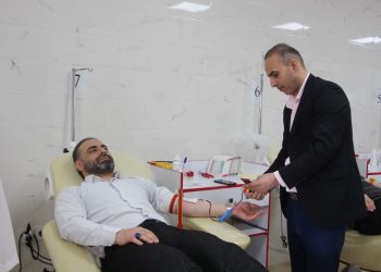 شرکت بیش از ۳۰۰ نفر در فراخوان پویش اهدای خون در شهرستان نور
