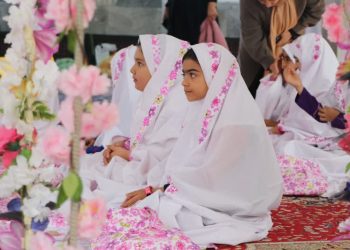 جشن تکلیف دانش آموزان منطقه چهاردانگه + تصاویر