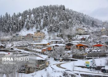 ایسنا - بارش سنگین برف