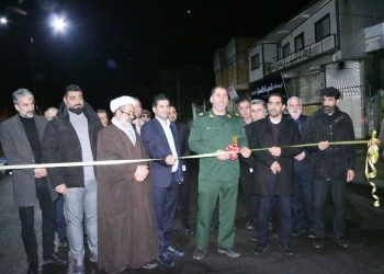 بهره‌برداری از پروژه عمرانی شهر امامزاده عبدالله در دهه فجر